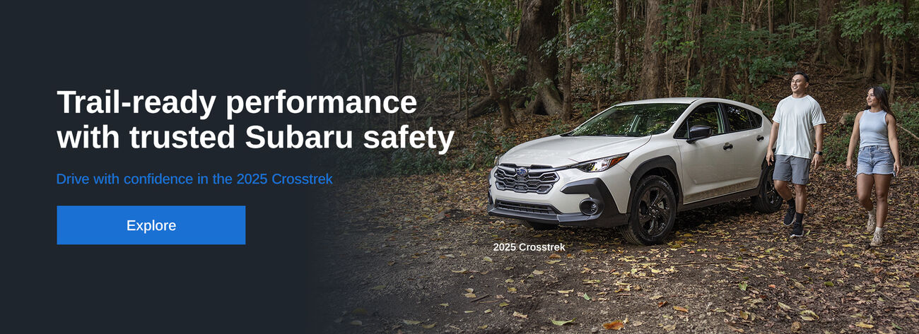 Trail ready performance with trusted Subaru safety. Drive with confidence in the 2025 Crosstrek.