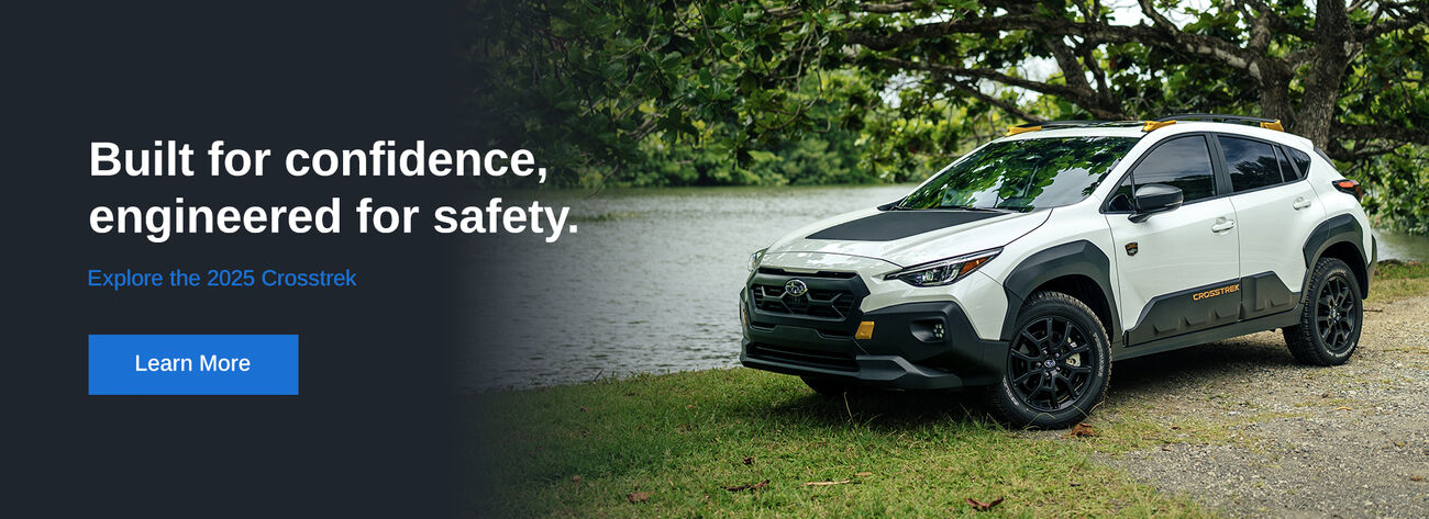 Built for confidence, engineered for safety. Explore the 2025 Crosstrek.