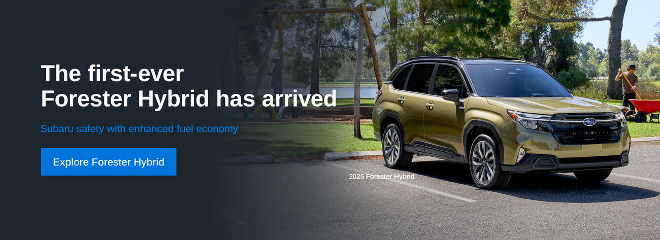 The first-ever Forester Hybrid has arrived. Subaru Safety with enhanced fuel economy.