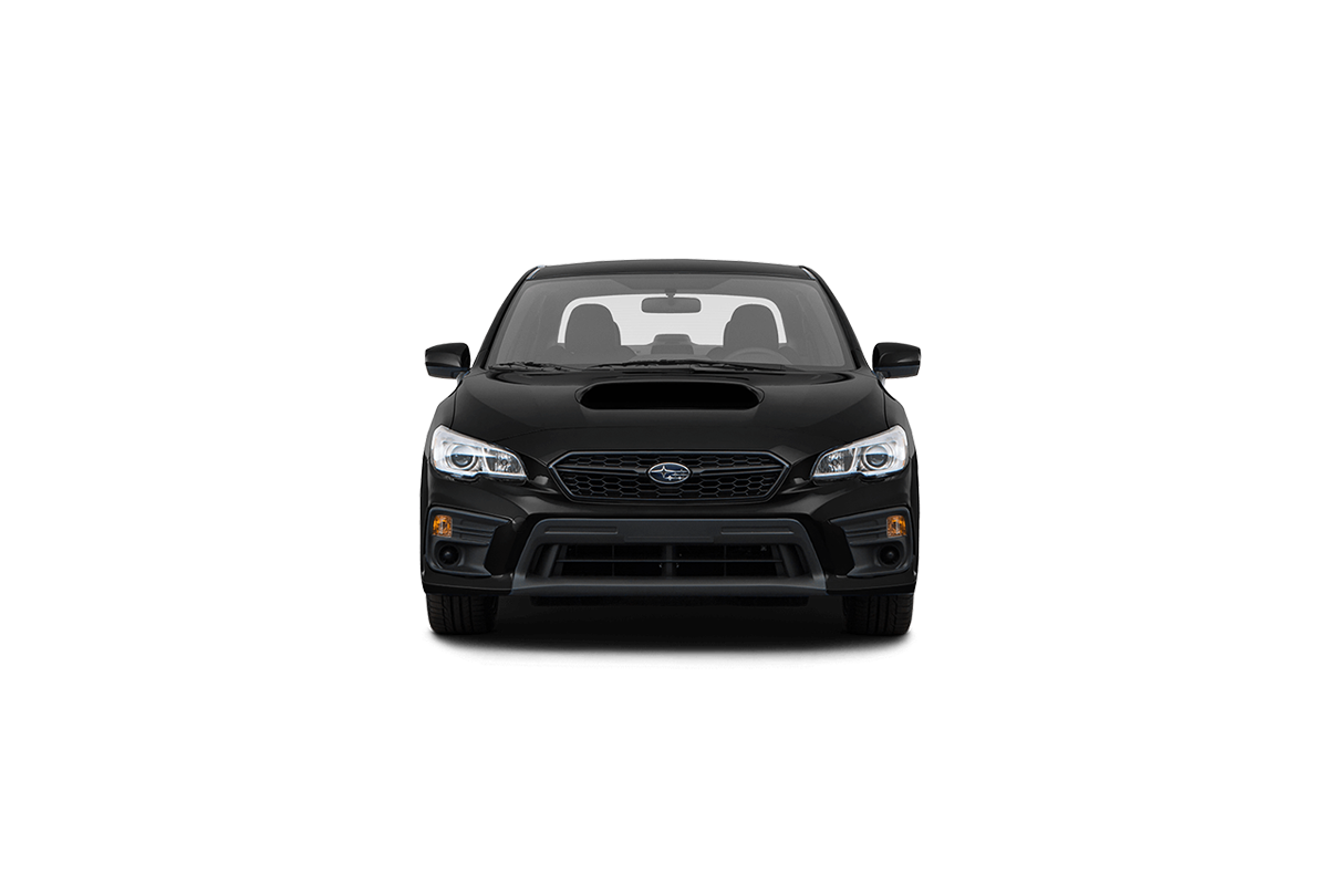 2021 Subaru WRX in Crystal Black Silica.