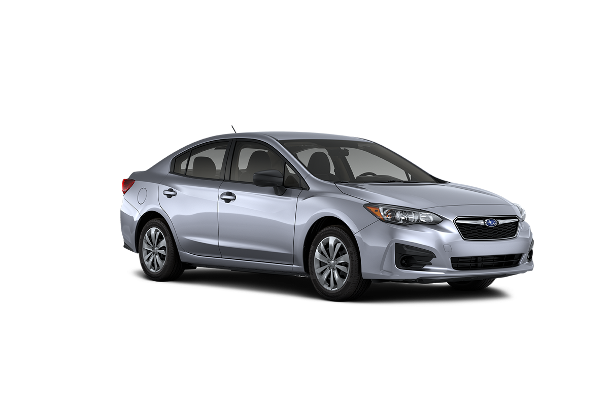 2021 Subaru Impreza in Ice Silver Metallic.