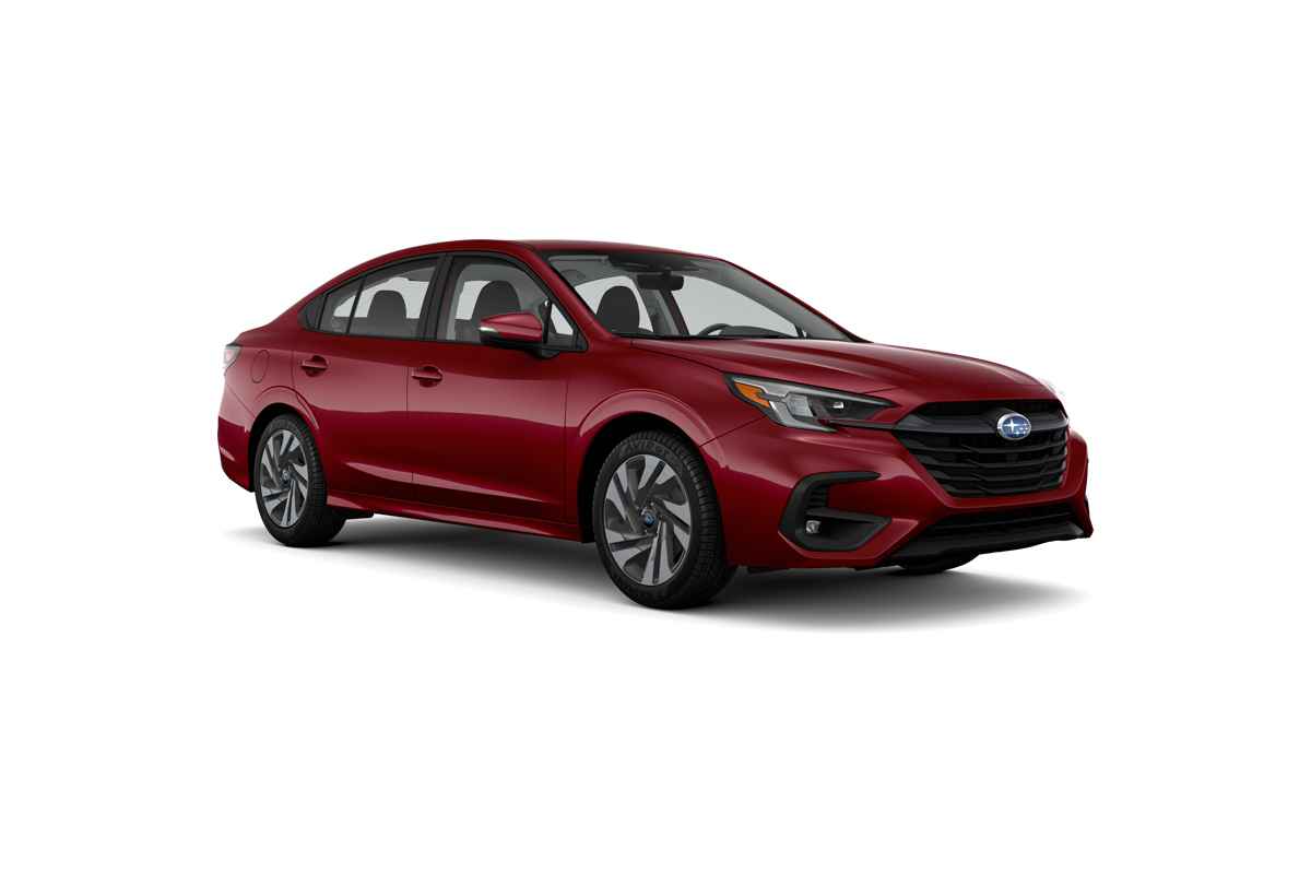 2024 Subaru Legacy in Crimson Red Pearl.