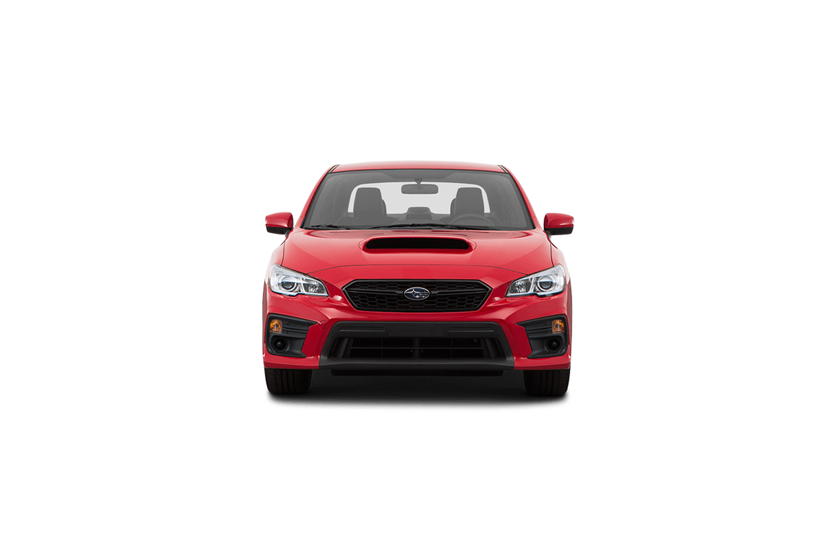2021 Subaru WRX in Pure Red.