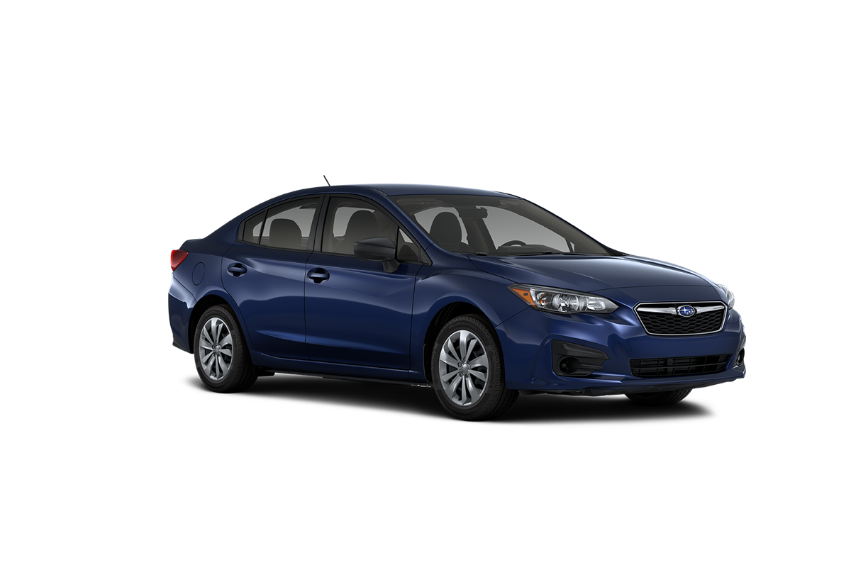 2021 Subaru Impreza in Dark Blue Pearl.
