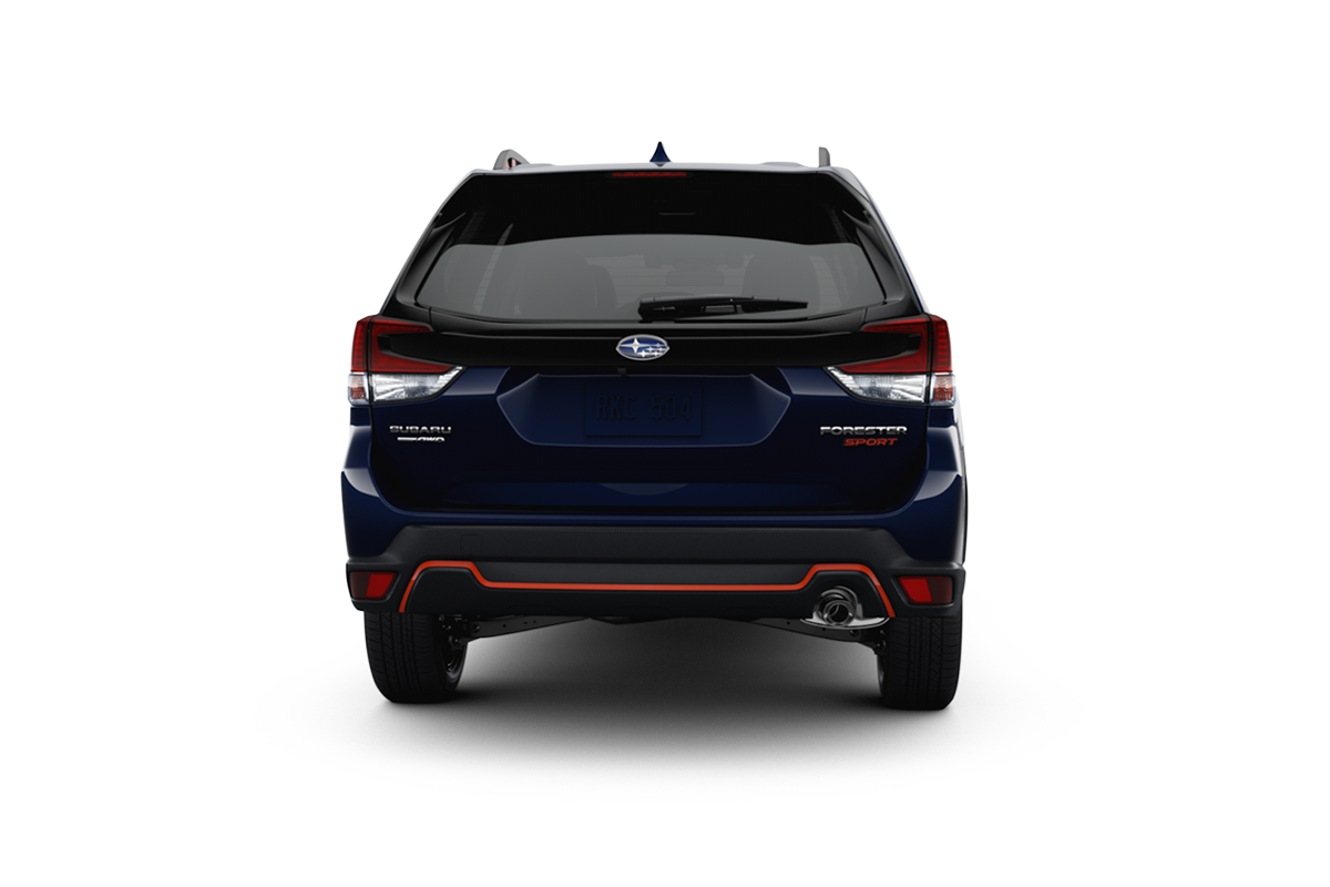 2021 Subaru Forester in Dark Blue Pearl.