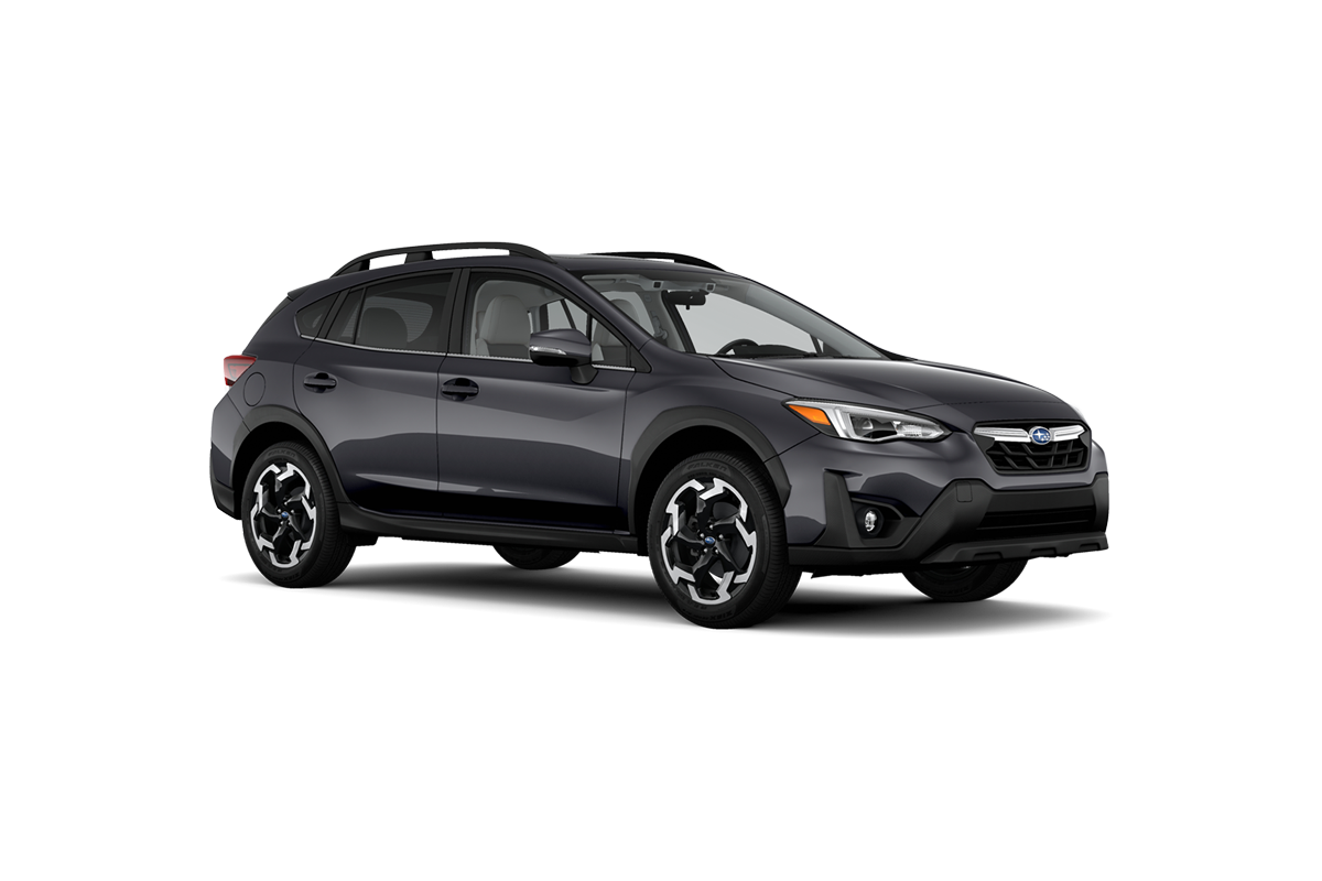 2023 Subaru Crosstrek in Magnetite Gray Metallic.