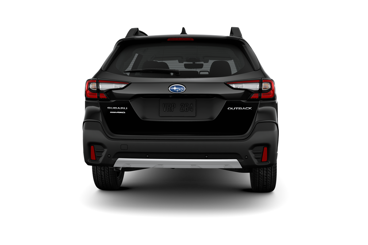 2022 Subaru Outback in Crystal Black Silica.