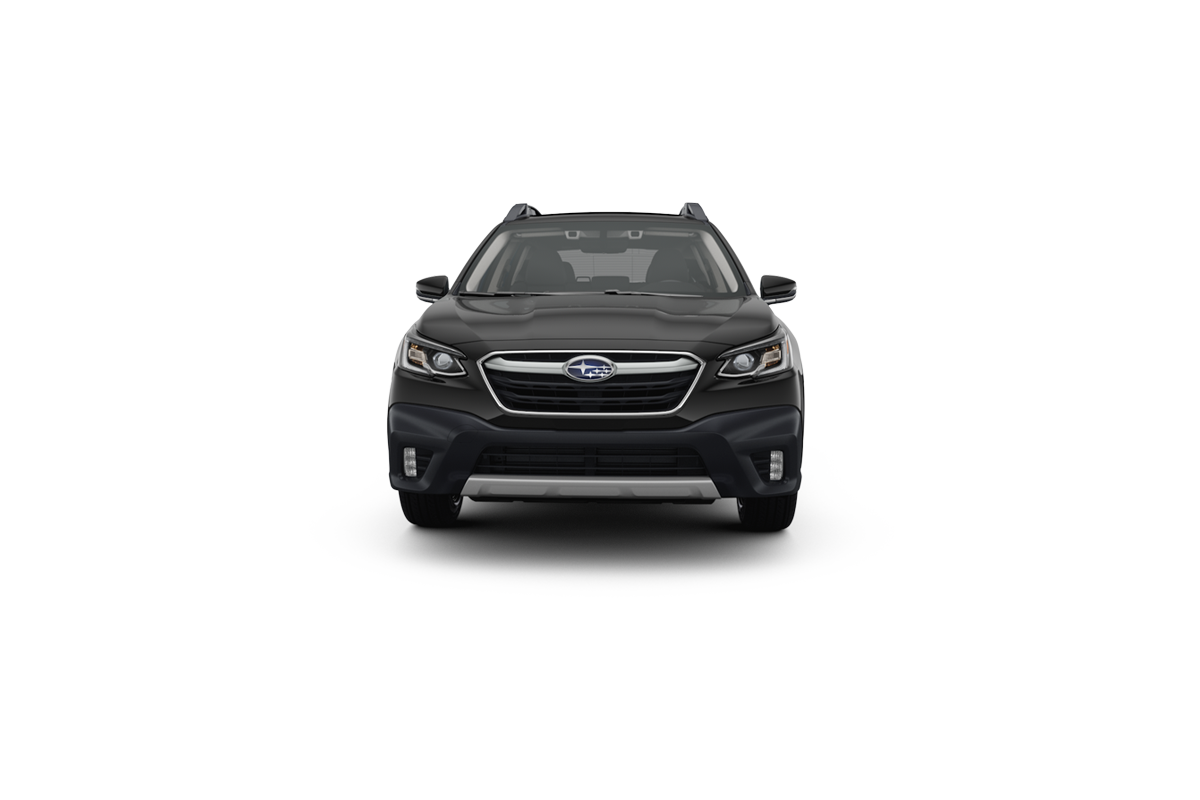 2021 Subaru Outback in Crystal Black Silica.