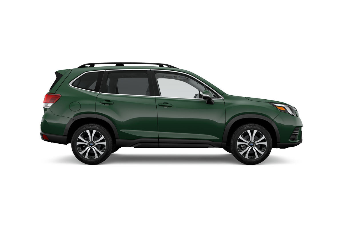 2024 Subaru Forester in Cascade Green Silica.