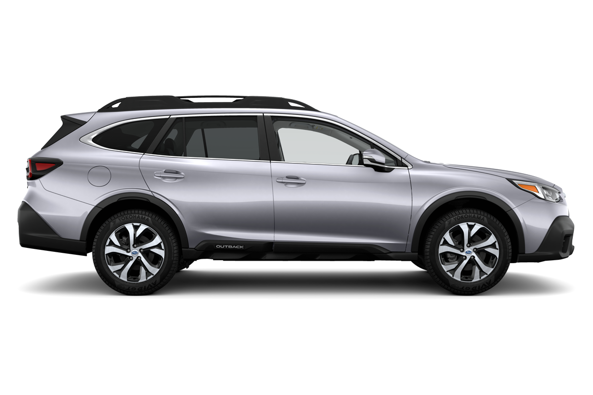 2022 Subaru Outback in Ice Silver Metallic.