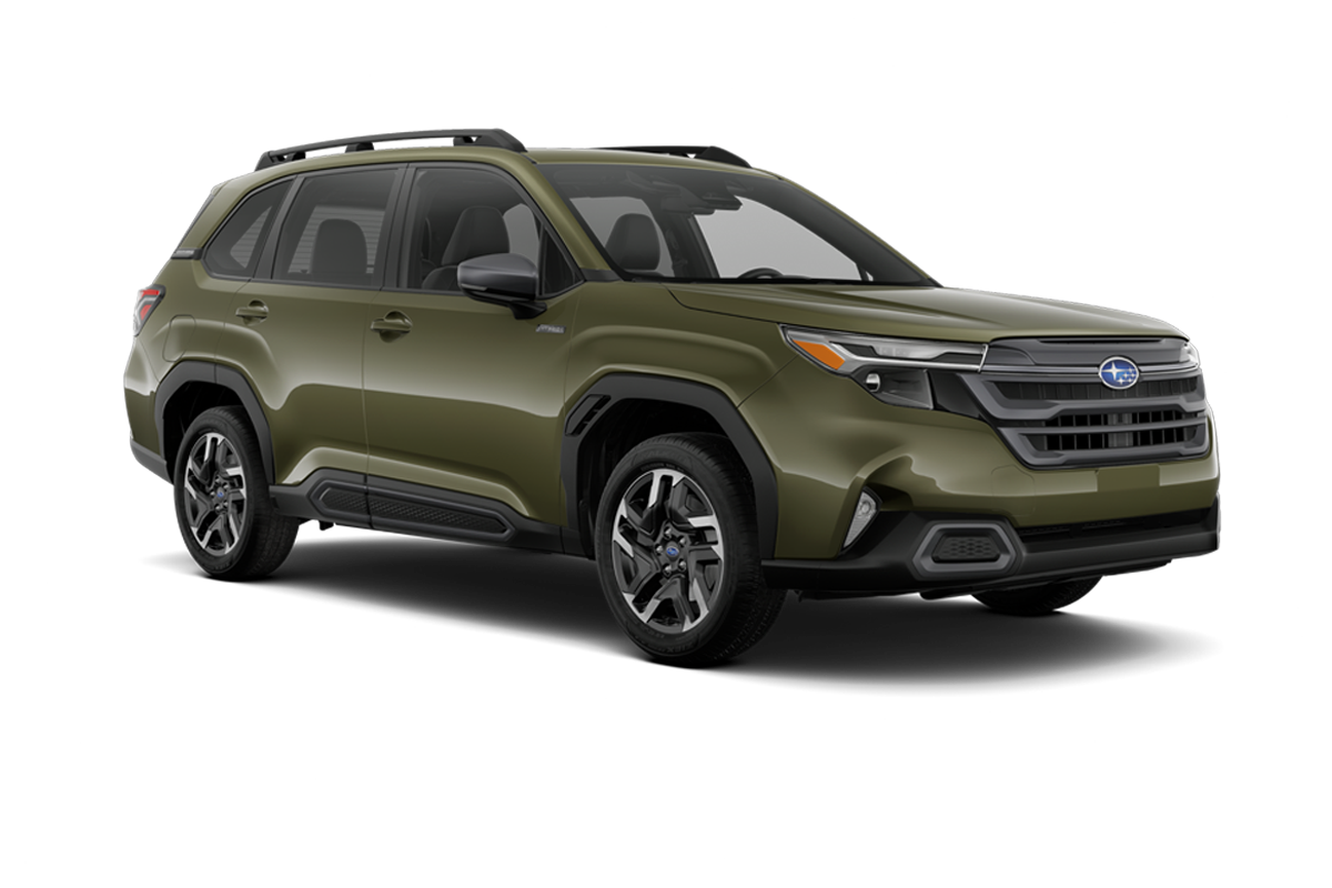 Three-sixty image of 2025 Forester Hybrid in Autumn Green Metallic