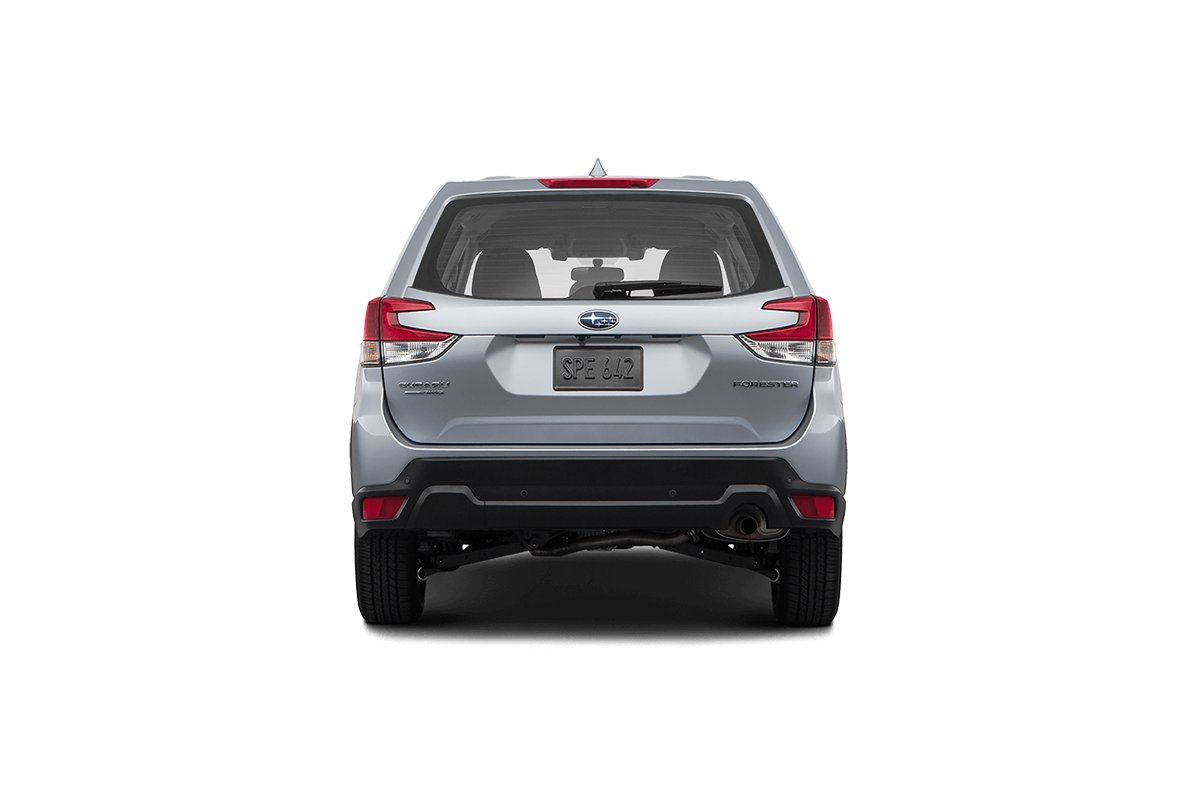 2021 Subaru Forester in Ice Silver Metallic.