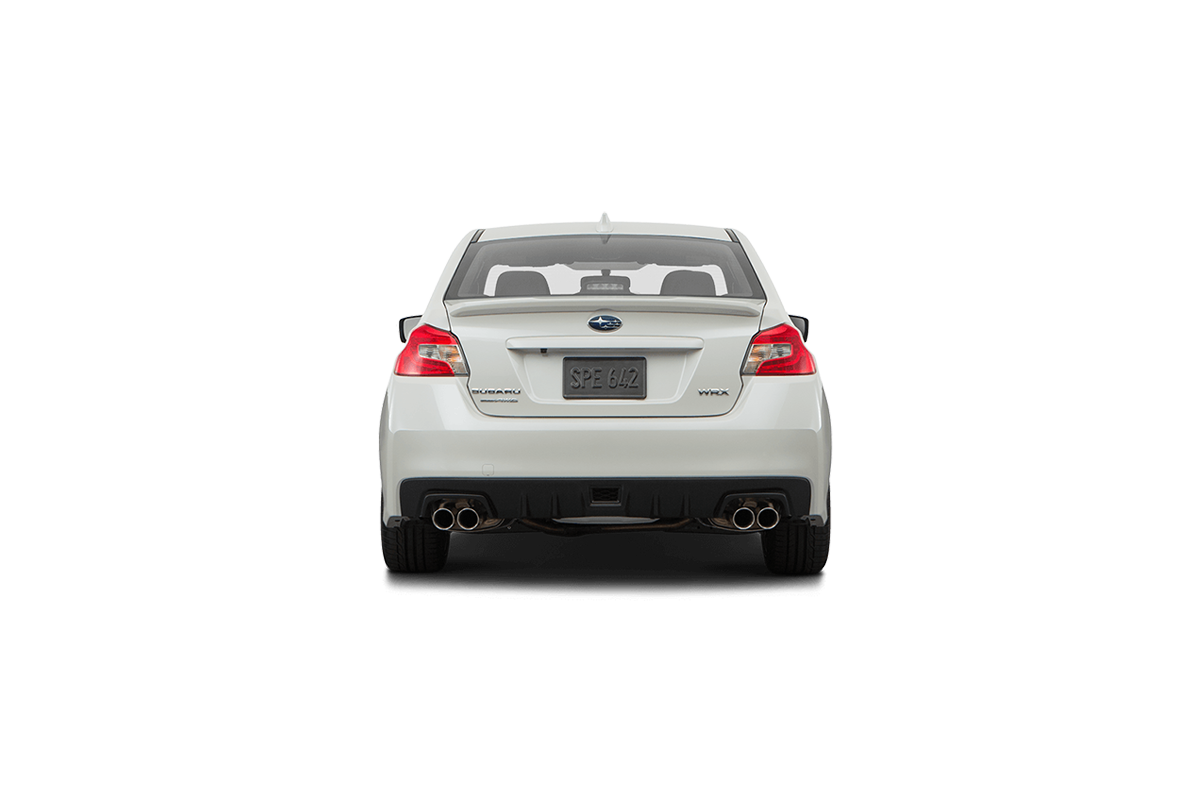 2021 Subaru WRX in Crystal White Pearl.