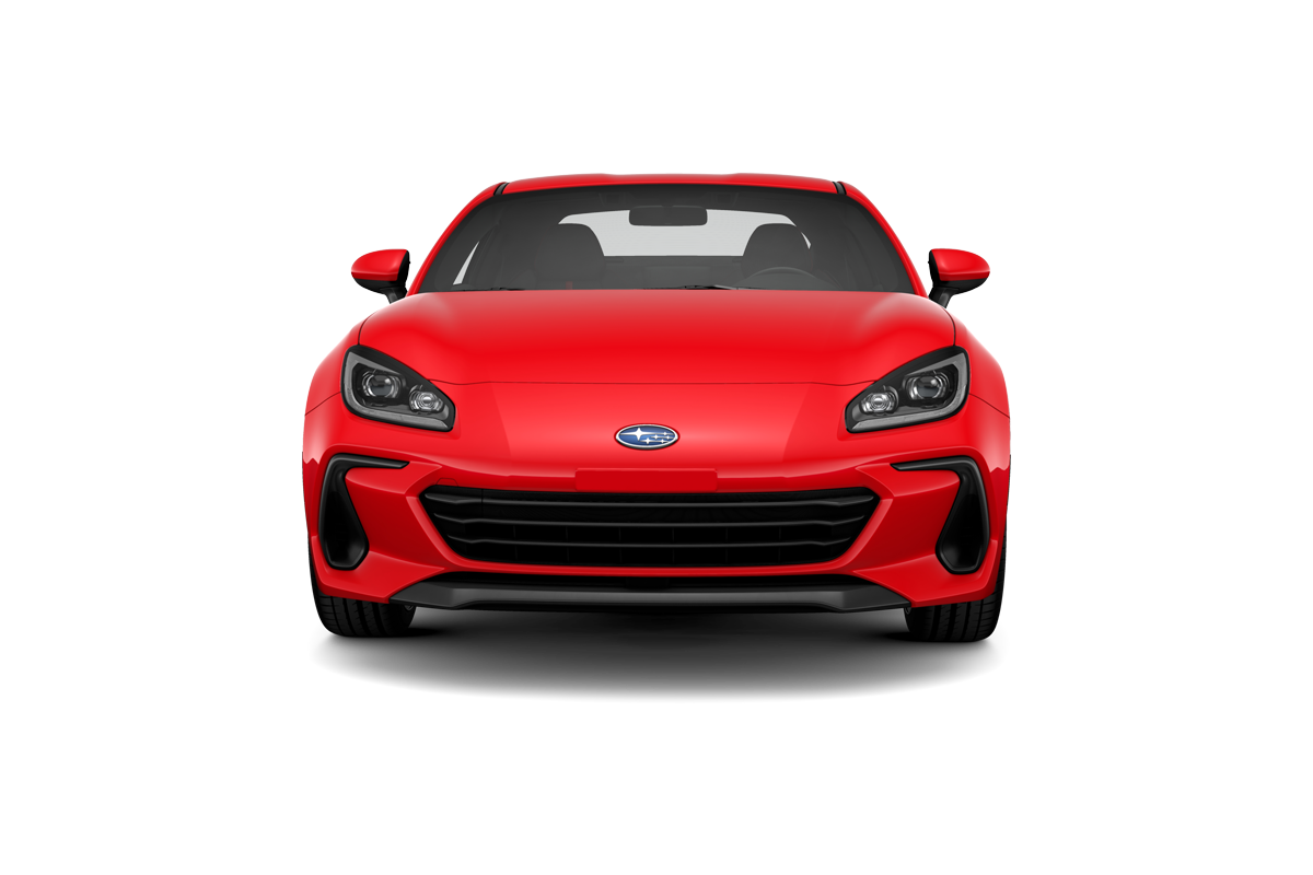 2023 Subaru BRZ in Ignition Red.