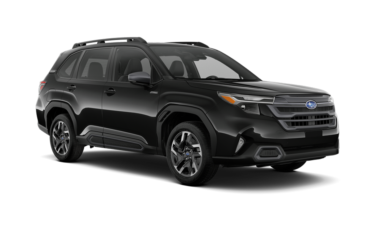 Three-sixty image of 2025 Forester Hybrid in Crystal Black Silica