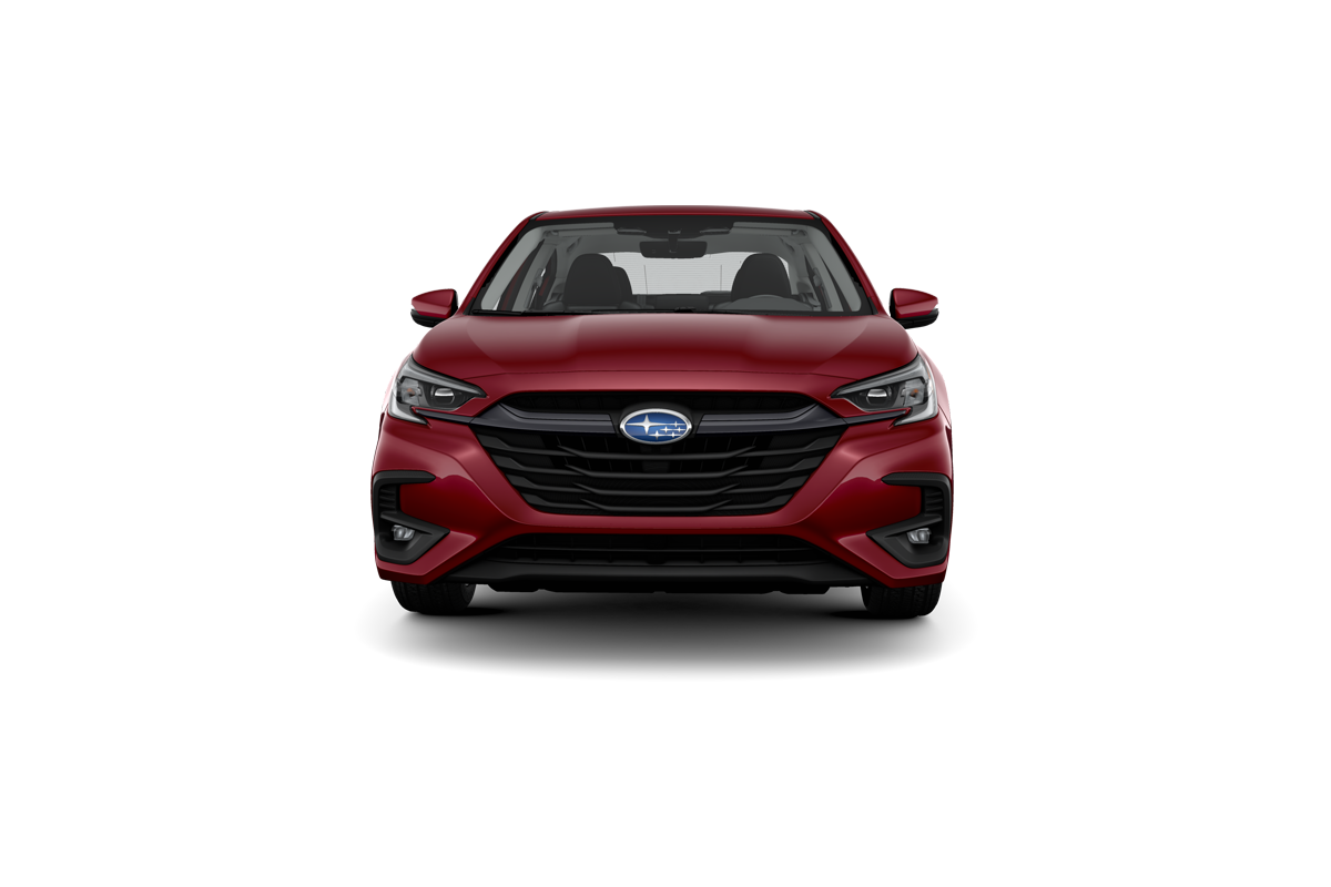 2024 Subaru Legacy in Crimson Red Pearl.