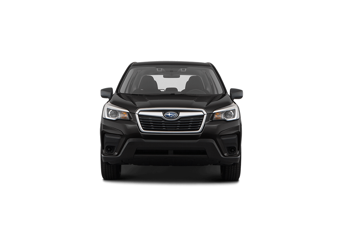 2021 Subaru Forester in Crystal Black Silica.