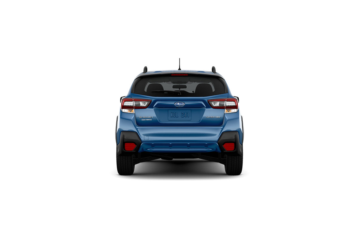 2021 Subaru Crosstrek in Horizon Blue.