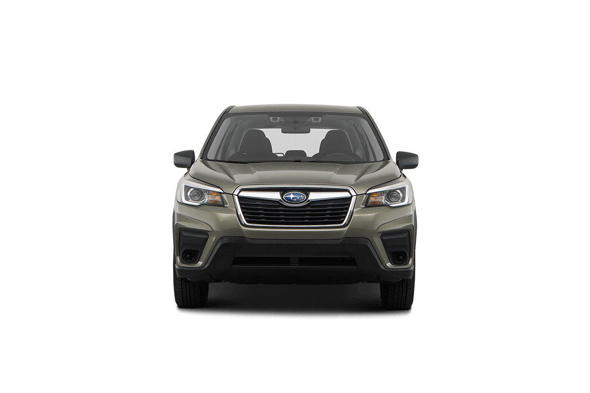 2021 Subaru Forester in Jasper Green Metallic.