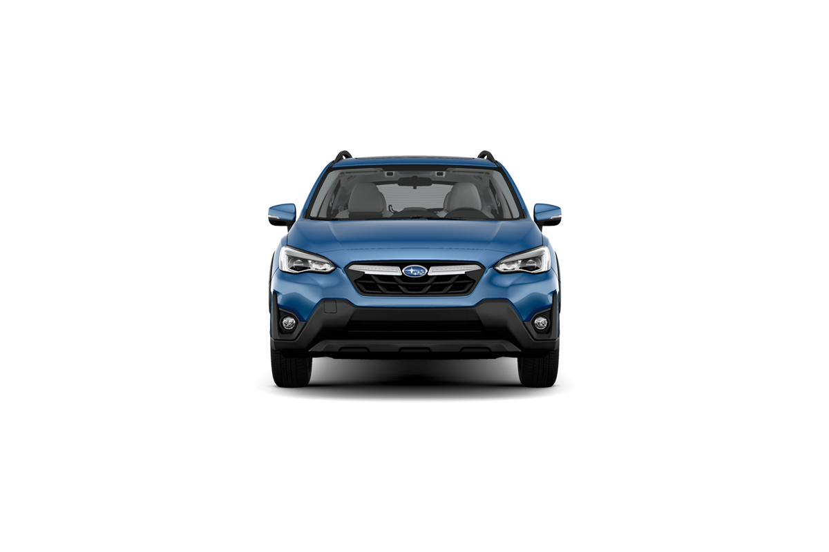 2023 Subaru Crosstrek in Horizon Blue.