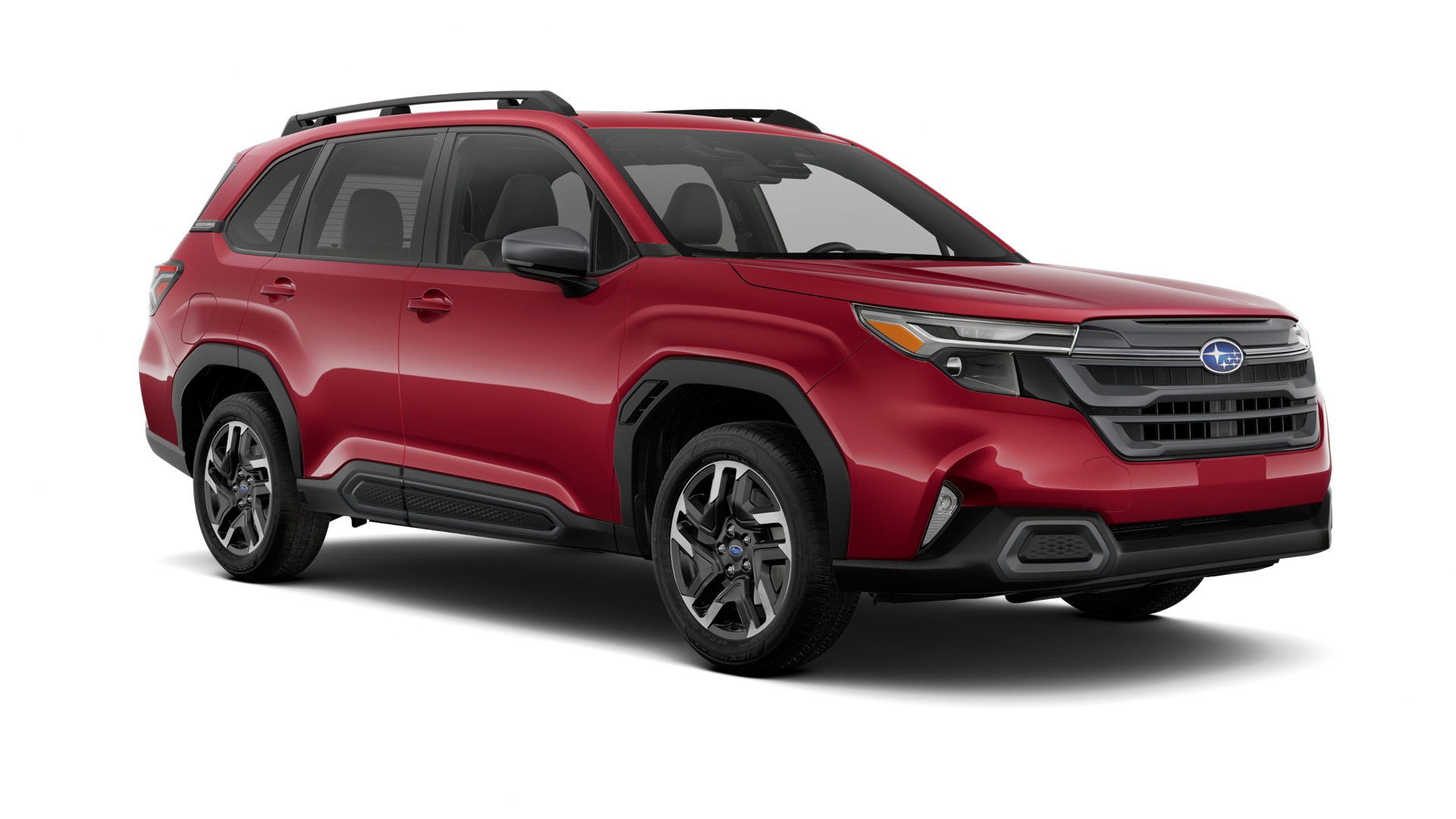 Three-sixty image of 2025 Forester in Crimson Red Pearl