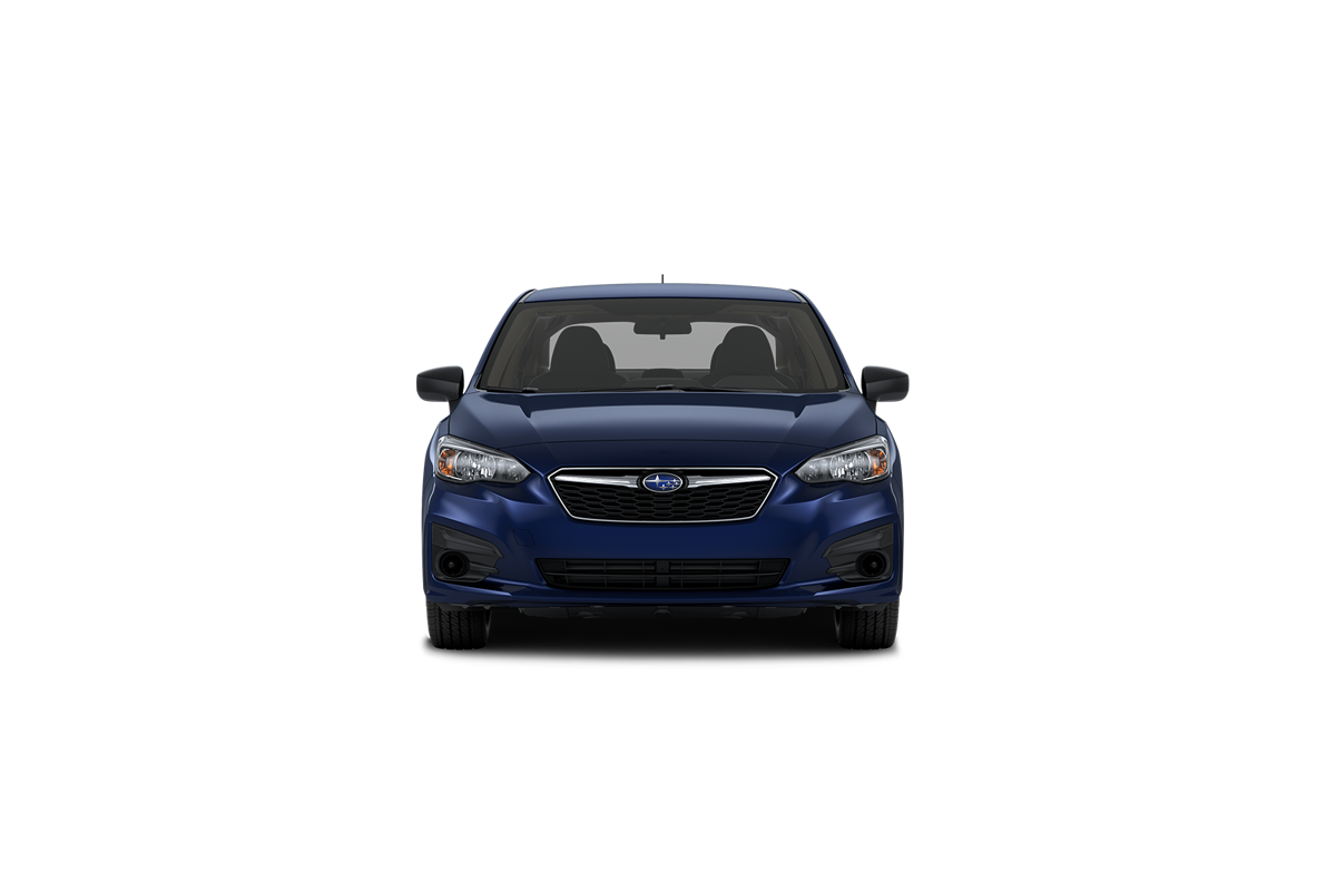 2021 Subaru Impreza in Dark Blue Pearl.