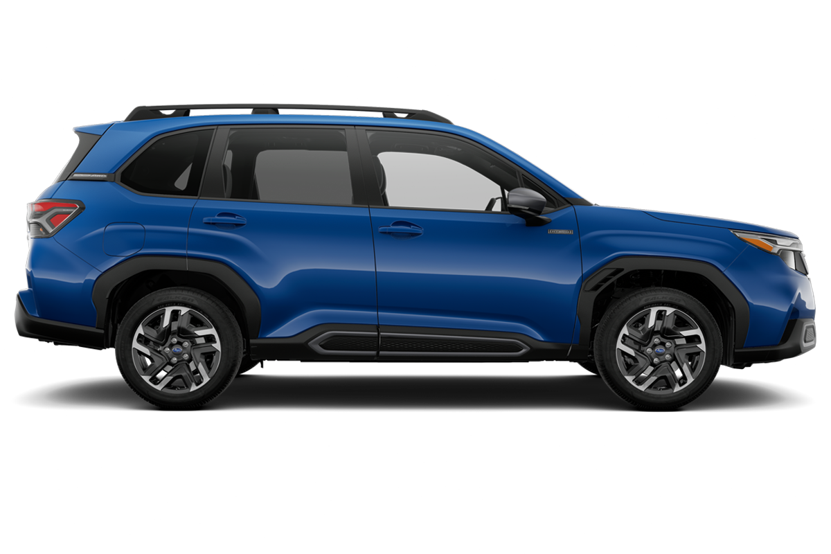 Three-sixty image of 2025 Forester Hybrid in Daybreak Blue Pearl