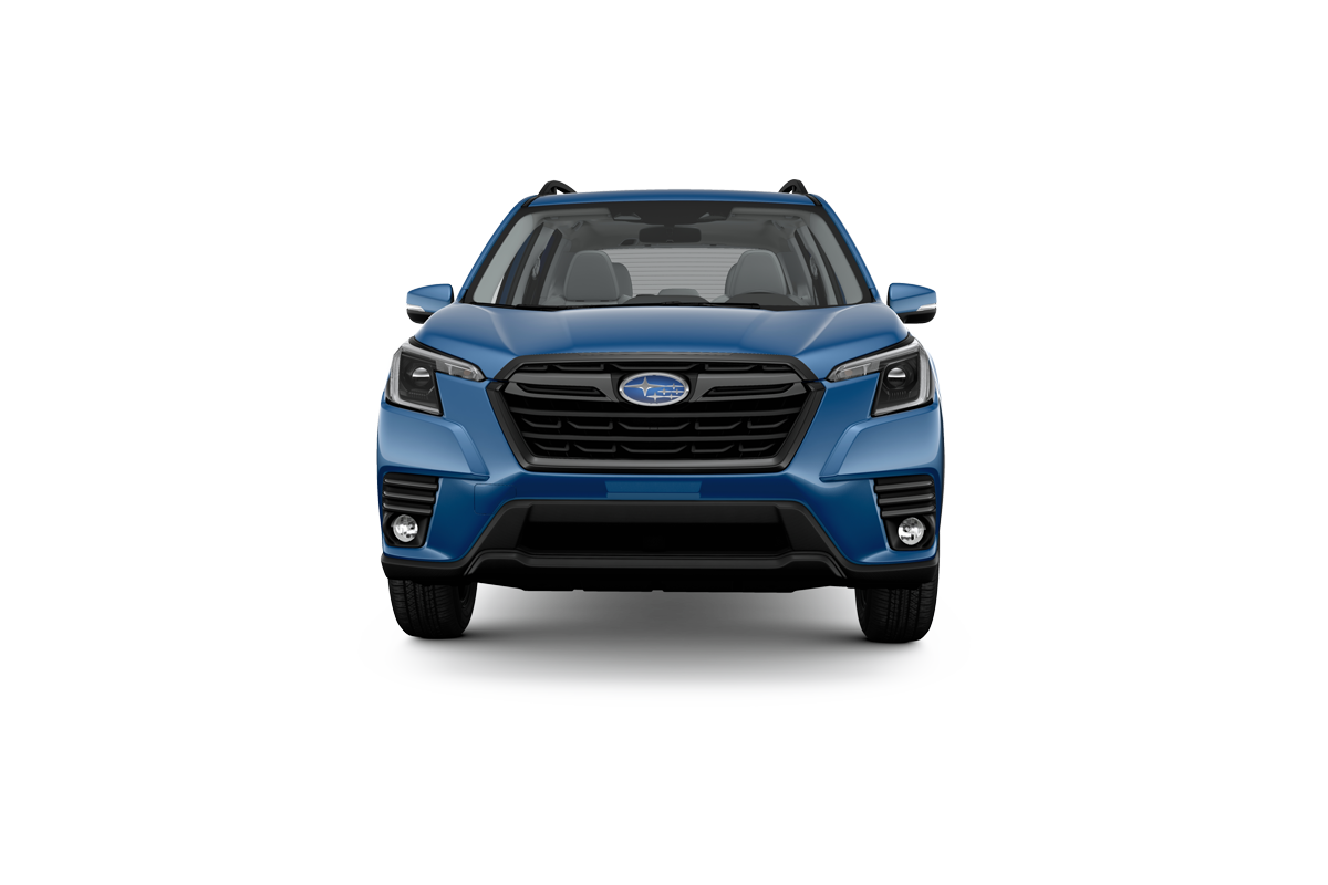 2024 Subaru Forester in Horizon Blue Pearl.