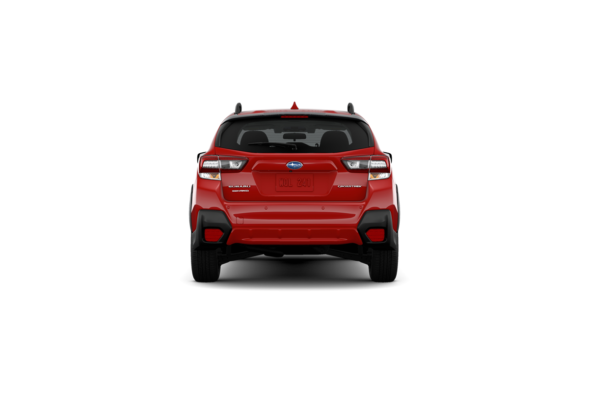 2023 Subaru Crosstrek in Pure Red.