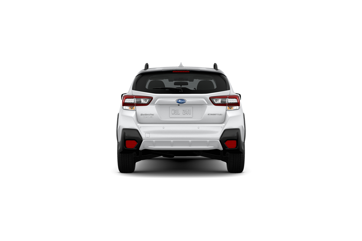 2023 Subaru Crosstrek in Crystal White Pearl.