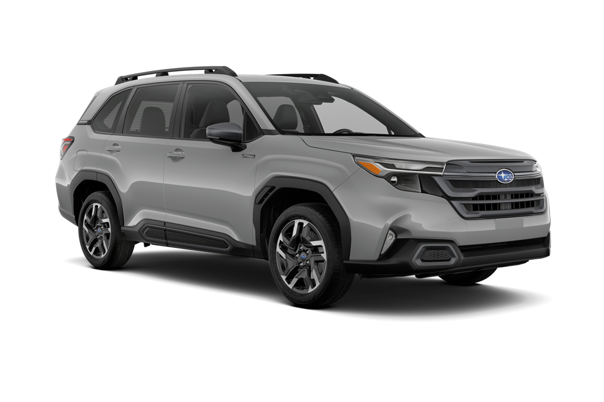 Three-sixty image of 2025 Forester Hybrid in River Rock Pearl