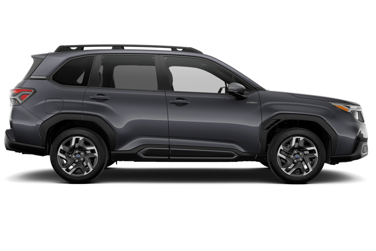 Three-sixty image of 2025 Forester Hybrid in Magnetite Gray Metallic