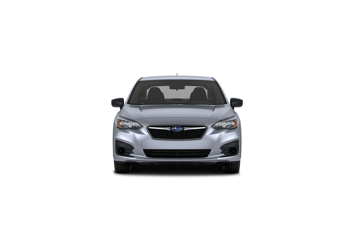 2021 Subaru Impreza in Ice Silver Metallic.