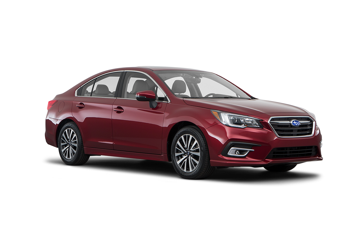2021 Subaru Legacy in Crimson Red Pearl.