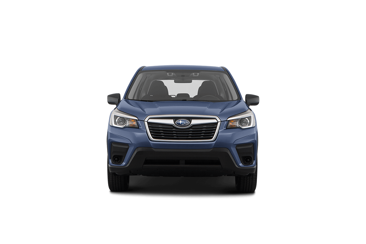 2021 Subaru Forester in Horizon Blue Pearl.