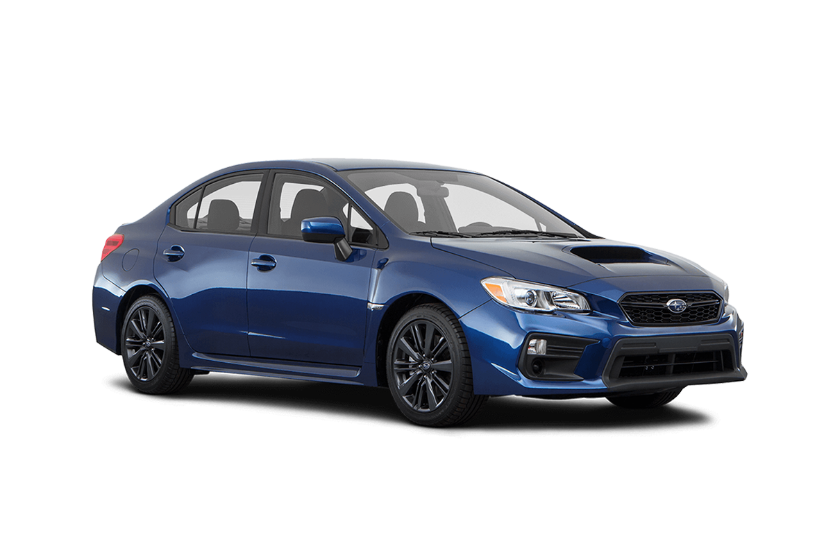 2021 Subaru WRX in Lapis Blue Pearl.