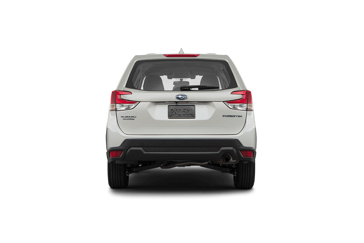 2021 Subaru Forester in Crystal White Pearl.