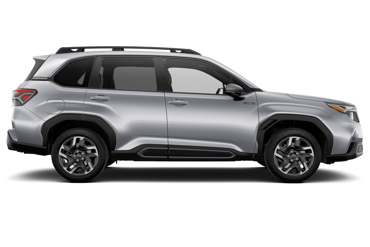 Three-sixty image of 2025 Forester Hybrid in Ice Silver Metallic
