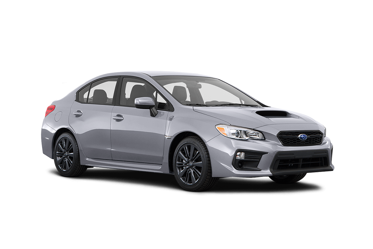 2021 Subaru WRX in Ice Silver Metallic.