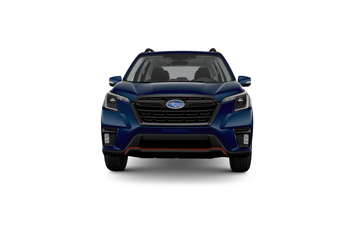 2022 Subaru Forester in Dark Blue Pearl.