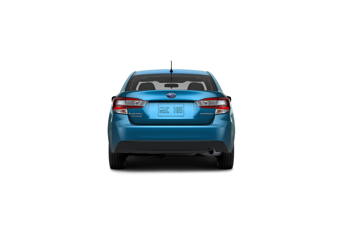 2021 Subaru Impreza in Ocean Blue Pearl.