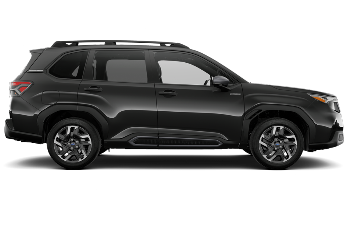 Three-sixty image of 2025 Forester Hybrid in Crystal Black Silica