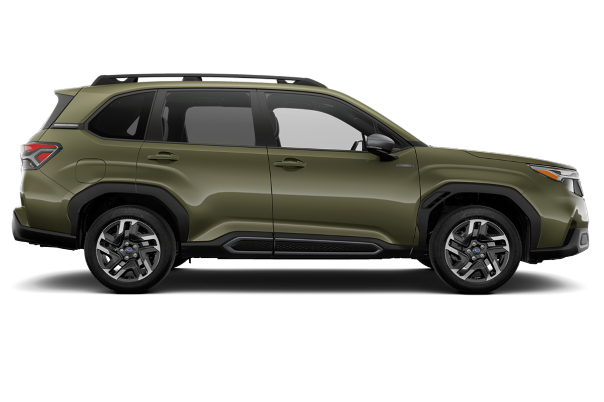 Three-sixty image of 2025 Forester Hybrid in Autumn Green Metallic