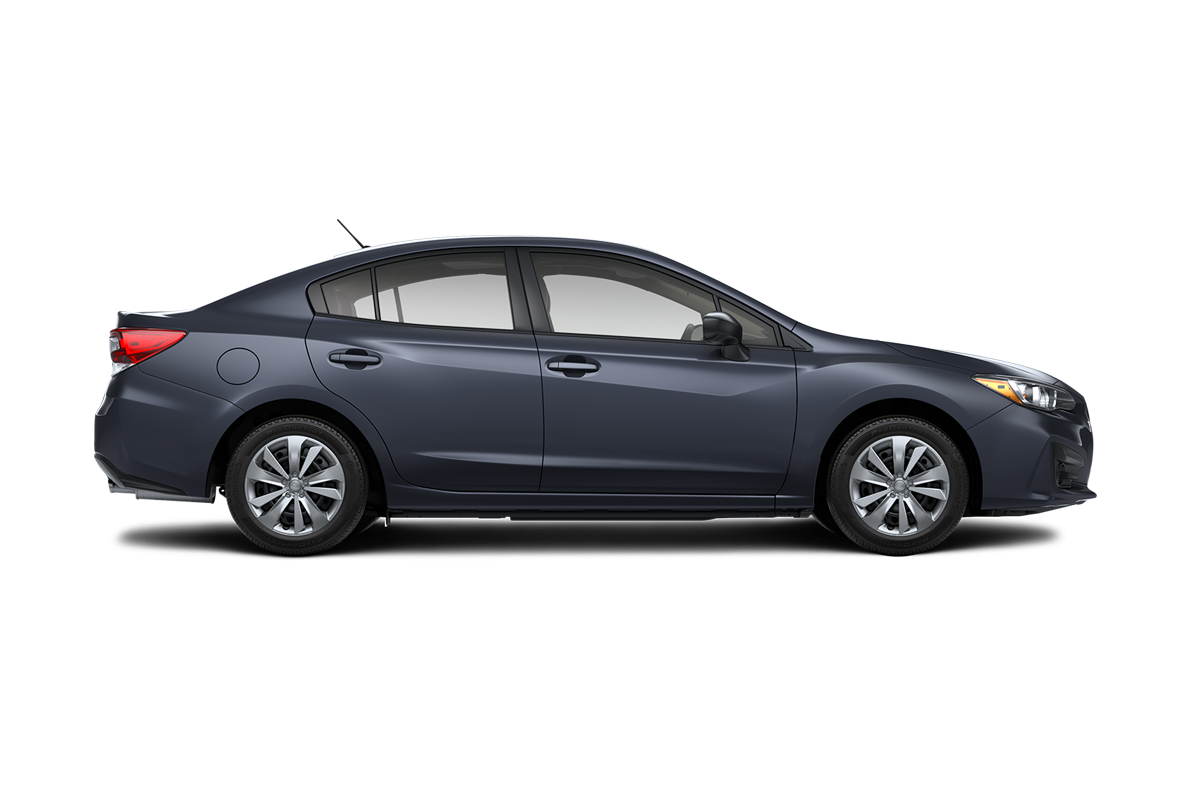 2021 Subaru Impreza in Magnetite Gray Metallic.