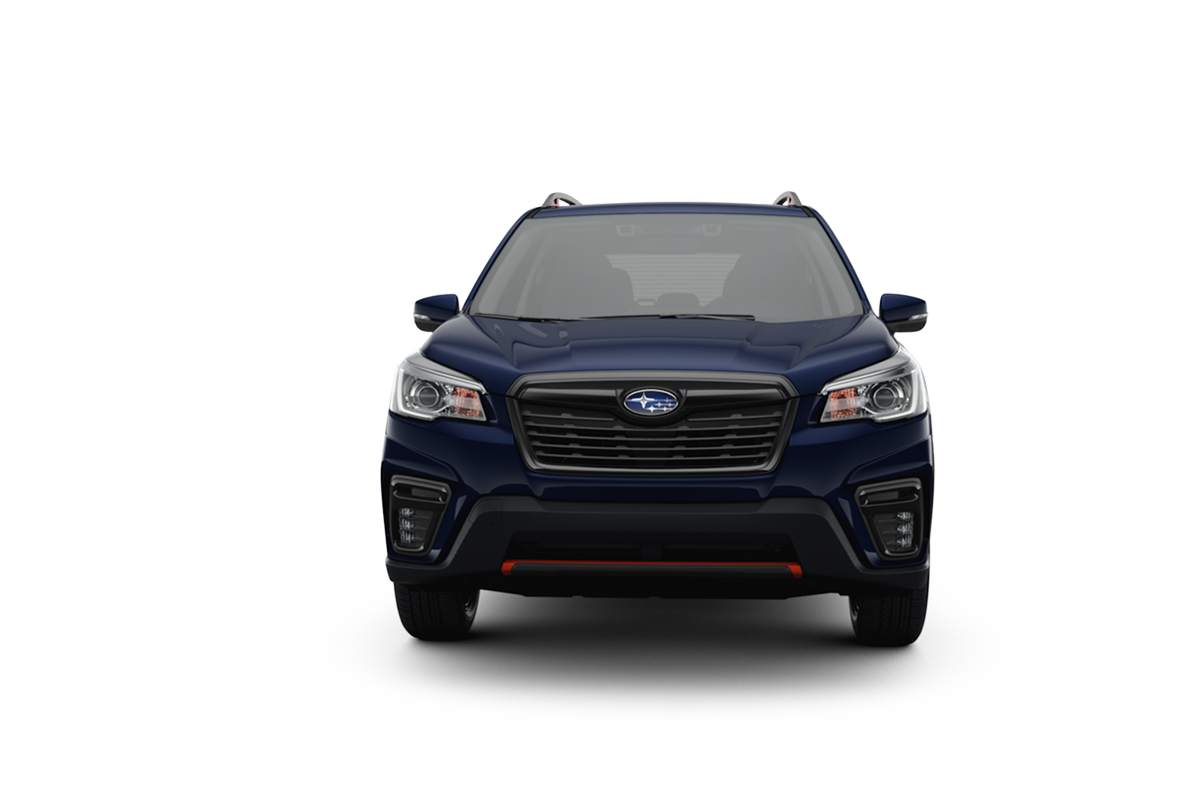 2021 Subaru Forester in Dark Blue Pearl.