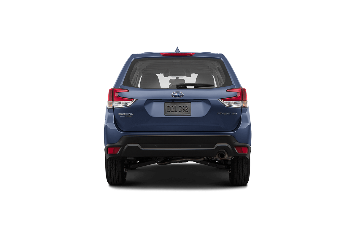 2021 Subaru Forester in Horizon Blue Pearl.