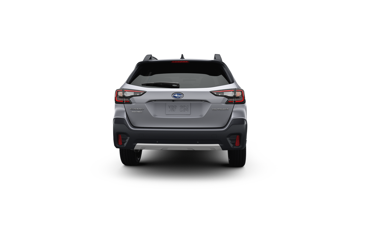 2021 Subaru Outback in Ice Silver Metallic.