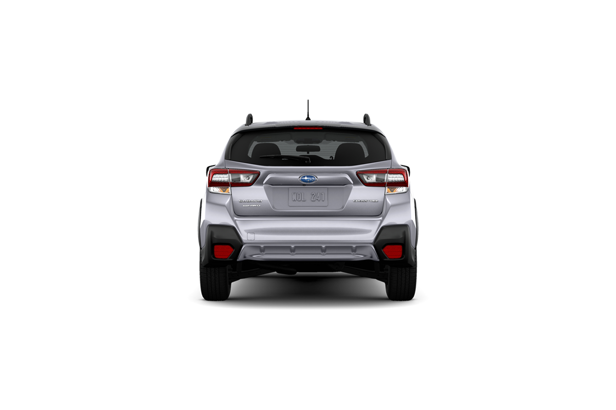 2021 Subaru Crosstrek in Ice Silver Metallic.