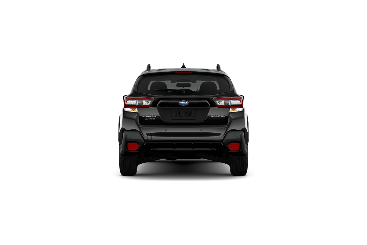 2023 Subaru Crosstrek in Crystal Black Silica.