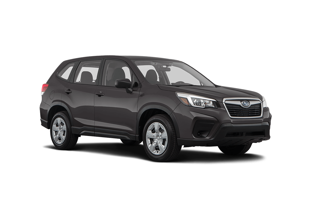 2021 Subaru Forester in Magnetite Gray Metallic.
